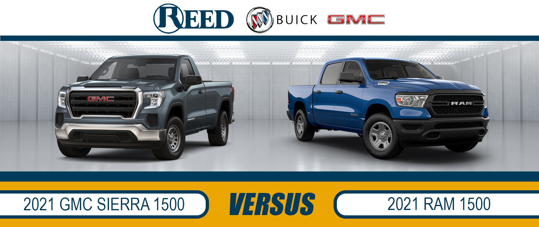 2021 Ram 1500 Vs Gmc Sierra 1500 Differences Compared Reed Buick Gmc